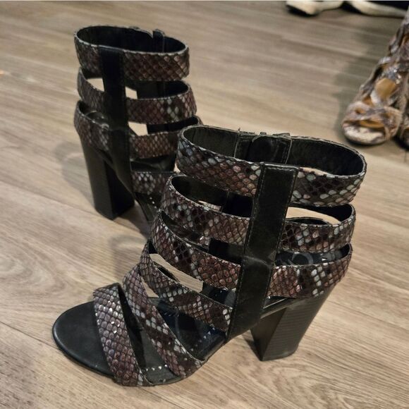 Circus by Sam edelman Neva caged heeled sandals size 6 - Picture 4 of 11